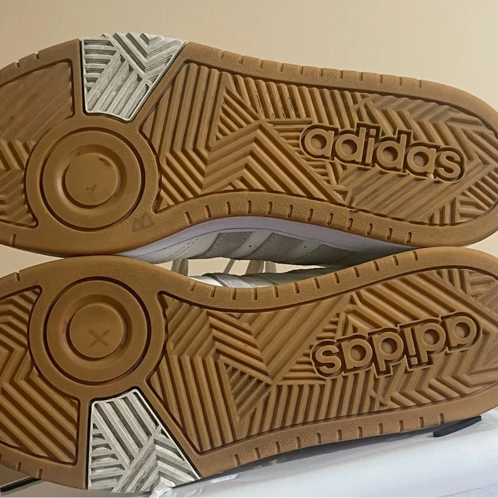 Adidas White and Gray Sneakers